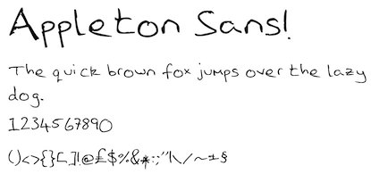 Appleton Sans